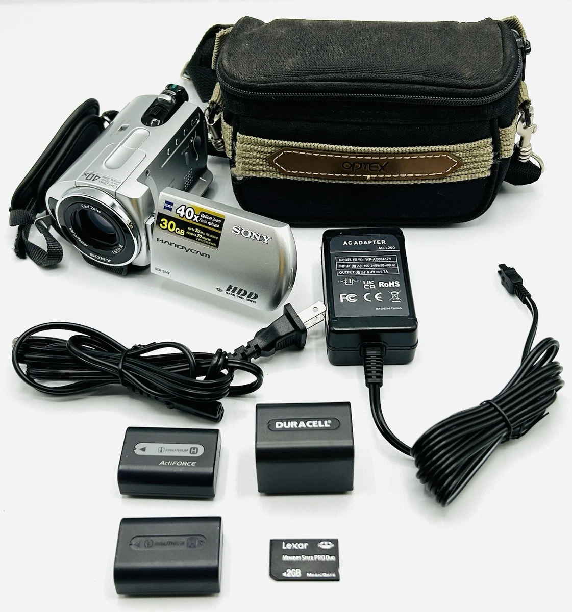 SONY Handycam 40倍ズーム ナイトショット Night Vision 40-60x Optical Zoom Camcorders for sale | eBay