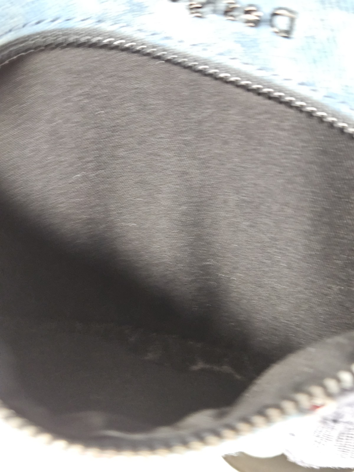 Desigual Denim Patchwork Stitched Backpack Design… - image 11