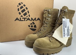 ALTAMA Combat‎ Boots Tan SPM1C1-12-D-1053 Military  Waterproof  Men\'s Size 13.5 Altama combat boots tan - Gem main image 3
