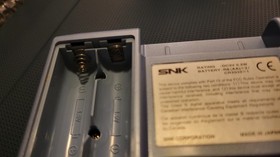 *console Only* Neo Geo Pocket Color  Platinum Blue Video Game SNK Tested & Works