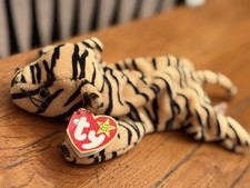 Ty Beanie Baby Stripes The Tiger MINT S Unique Retired 1995 Ee26