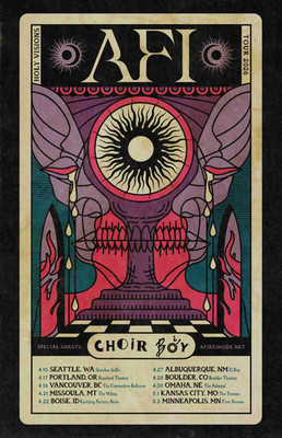 AFI 2026 US Tour Poster