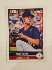 TYLER BREMNER 2026 Onyx Vintage BASE CARD #OVTYBR Angels