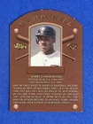 1995 Leaf Heading for the Hall #4 Barry Bonds (Insert 1:75) 2805/5000 Giants