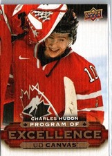 Charles Hudon RC 2015-16 Upper Deck UD Canvas #C256 Team Canada