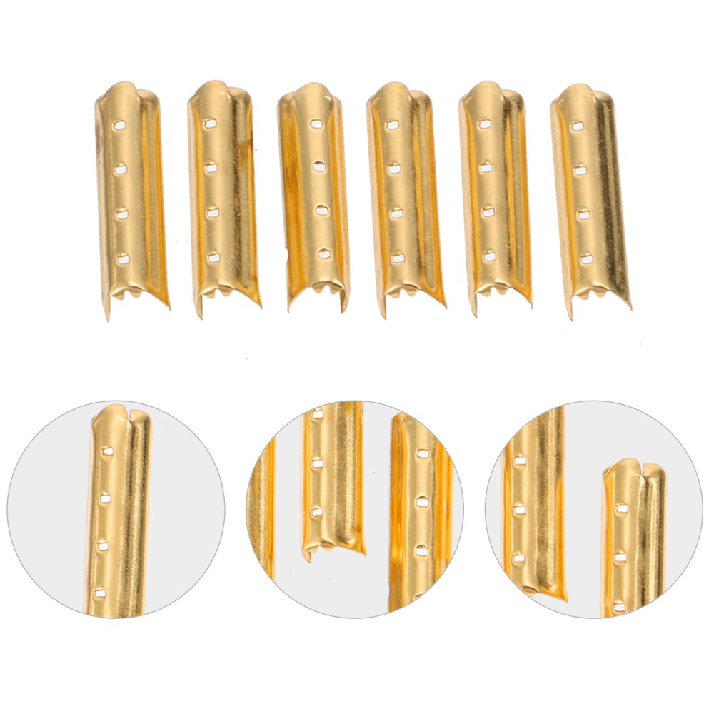 APL 100 pezzi lacci fai da te punta lacci per scarpe testa cappuccio stringa tappi per scarpe