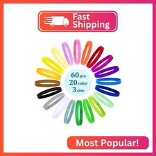 Frienda 60 Pcs Puppy Whelping Collars Newborn ID,S, M, L,Classic