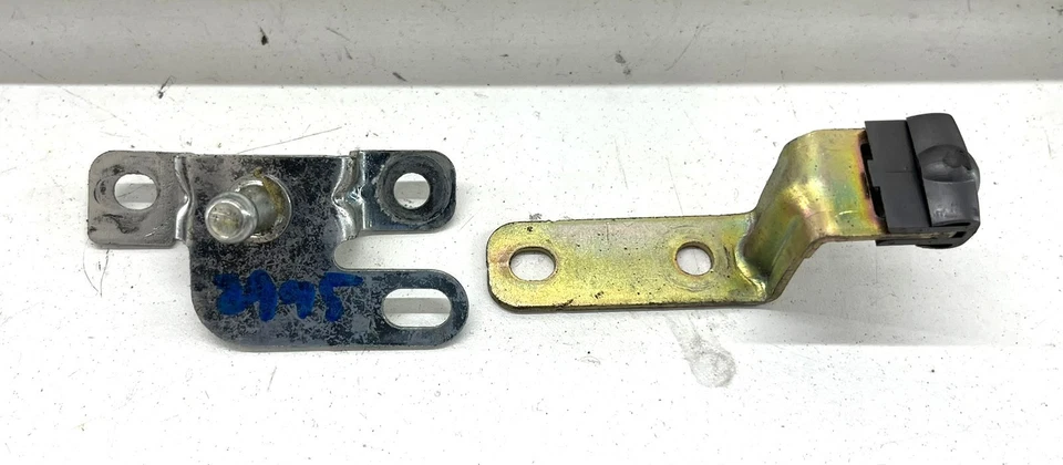 Toyota 4runner 1996-2002 puerta levadiza trasera ventana rieles de canal de vía de vidrio con correderas Foto 2 de 4