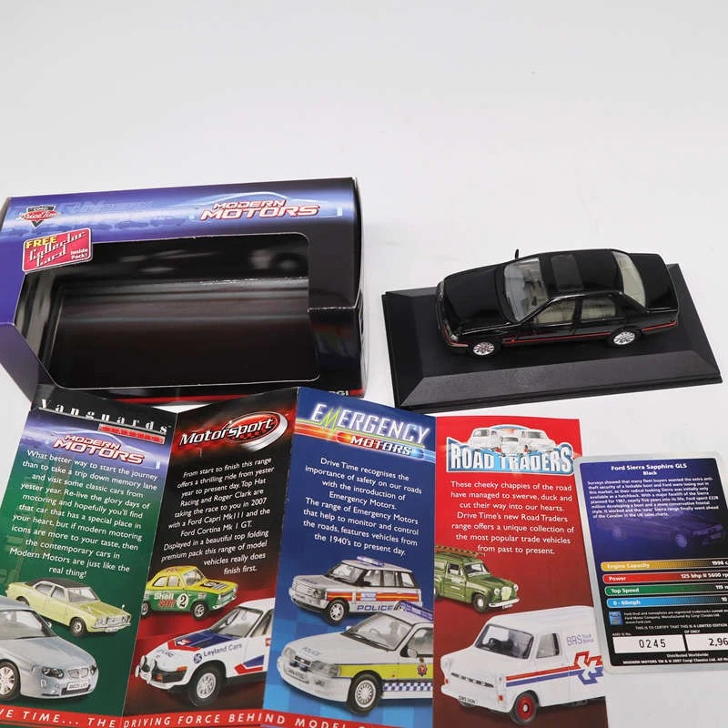 Corgi LLEDO Vanguards Ford Sierra Sapphire GLS Models Toys Diecast Car Gift 1/43 - Image 2 of 4