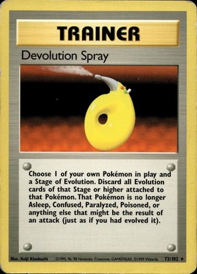 Devolution Spray Rare Base Set 072/102 LP
