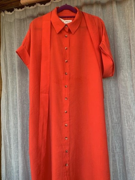 Women Maison 123 Dress Red Lyoce  XL