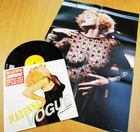 MADONNA  12"Vogue UK VINYL with X-Rated POSTER Sire W9851TX + Skr. MINT- / MINT