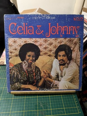 Celia Cruz & Johnny Pacheco LP vinyl 1974 Vaya records Cuban salsa fania VG Nice