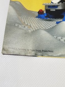 Lego Legoland 6951 Space Robot Illustrated  Instruction Manual Only 1984 Vtg