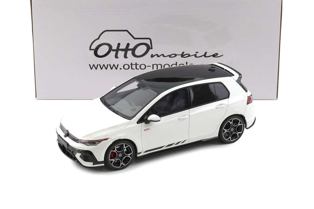 1:18 OTTO mobile OT1221 VW Golf MK8 GTI Clubsport Resin Pure White