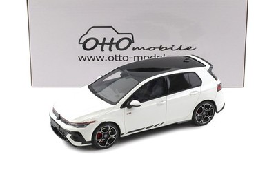 1:18 OTTO mobile OT1221 VW Golf MK8 GTI Clubsport Resin Pure White