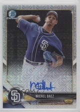2018 Bowman Mega Box Chrome Mojo Refractor Auto Michel Baez #BMA-MB Auto n1u