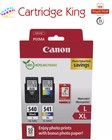 Canon PG-540L / CL-541XL Genuine Ink Cartridges for Pixma MG3650