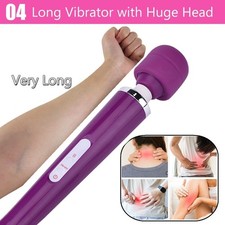20 speed/10 vibration Handheld Vibrating Massager Wand Full Body Massage Stick