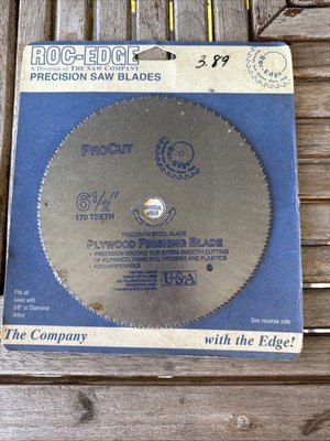 NOS Vintage ROC-Edge ProCut 6.5  Precision Steele saw blade