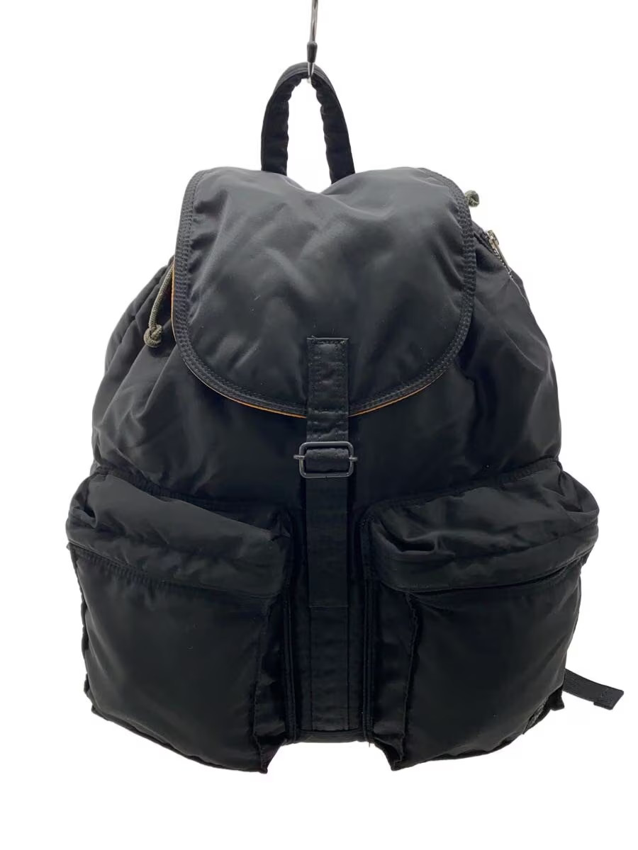 PORTER Backpack Nylon BLK Solid Tanker Series - image 1