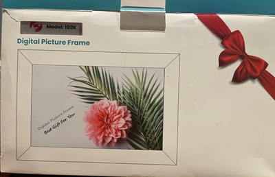 Frameo 10.1 '' WiFi Digital Touch Screen Picture Frame, 1280x800 HD IPS. OPEN BOX