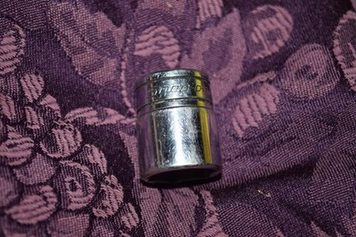 Snap On Tools 11/16'' Shallow Socket 3/8'' Drive 6 Point FS221 USA New Script