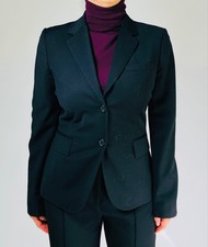 J.Crew Womans Blazer Black Wool Blazer Jacket Size 6