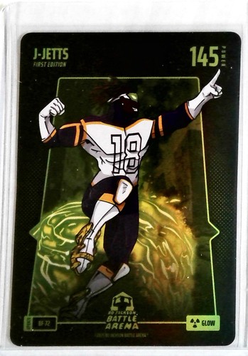 J-JETTS GLOW FOIL BF-72 BO JACKSON BATTLE ARENA
