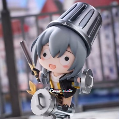Mihoyo Honkai Star Rail Trailblazer Stelle Q Version Figure Trash Can Knight 