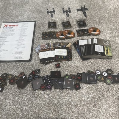Star Wars X-Wing 2nd Edition Fugitives and Collaborators Expansion Near Complete