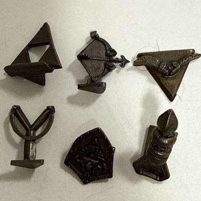 Zelda Monopoly Collector's Edition Game Player Pieces Tokens 6 Replacement Parts