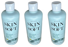 Lot of 3 Avon Skin So Soft Original Body Lotion 11.8 oz. Jojoba