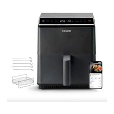 Friteuse sans huile - COSORI - Dual Blaze Chef Edition - 6,4 L - 1700 W - 12 pro