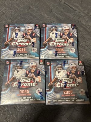 2025 Topps Chrome  Football ~ Mega Box ~  