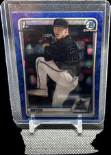 2020 Bowman Draft Sapphire Max Meyer #BD-50 Chrome 1st Prospect Marlins