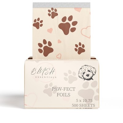 Paw-Fect Foils Hair Salon Pop Up Foils, Aluminum Foil Sheets for Highlighting...