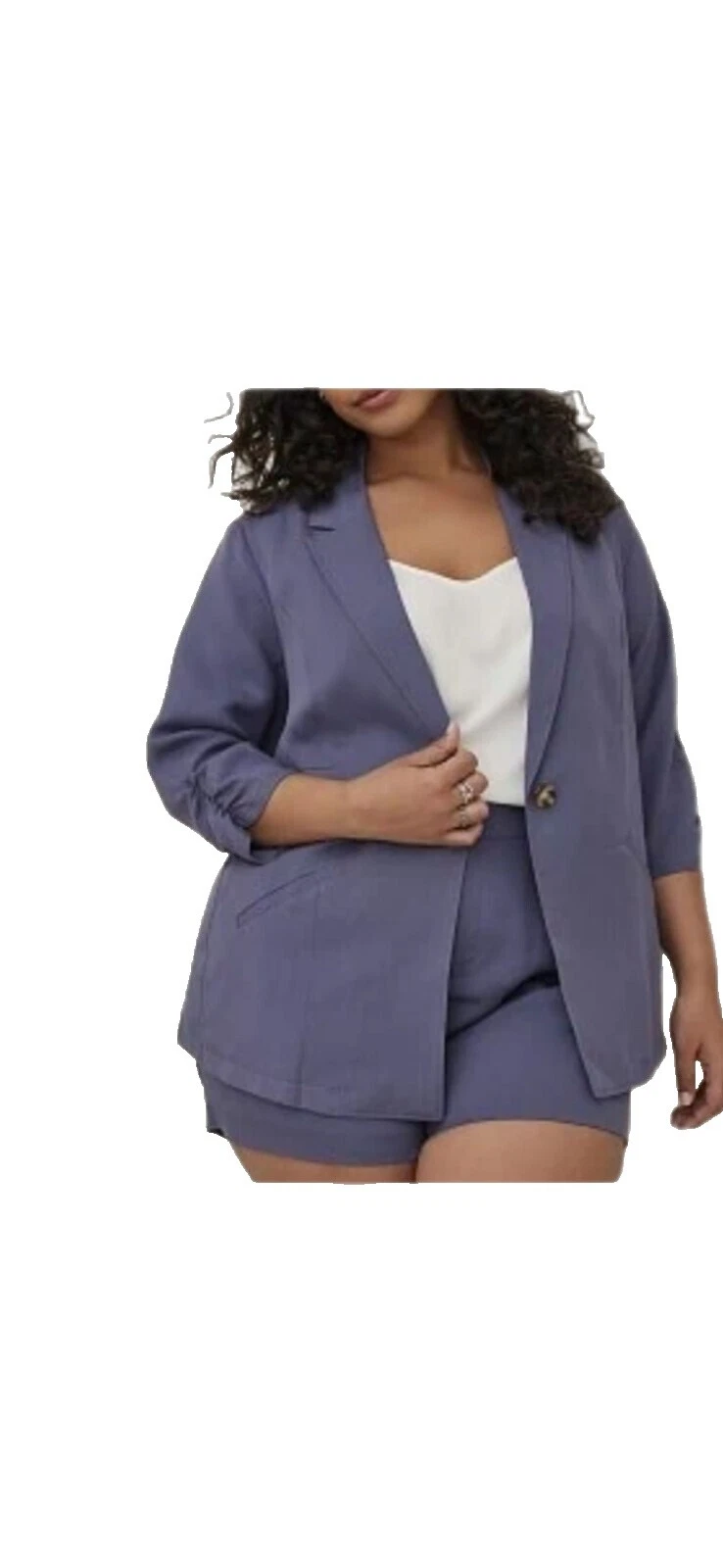Trajes y Torrid Mezcla de lino Suit Separates para Mujeres