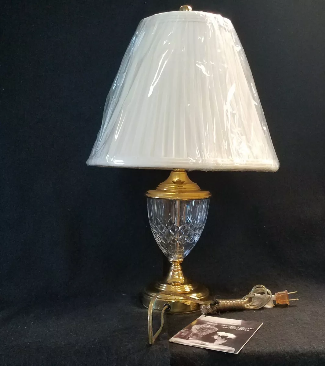 Waterford top lamps ebay