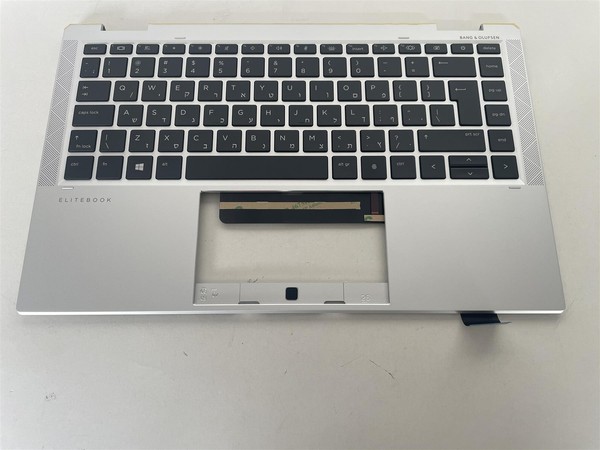 FüR Hp Elitebook X360 1040 G7 14T-Xx M16931-BB1 Palmrest Tastatur HebräIsch Neu-image