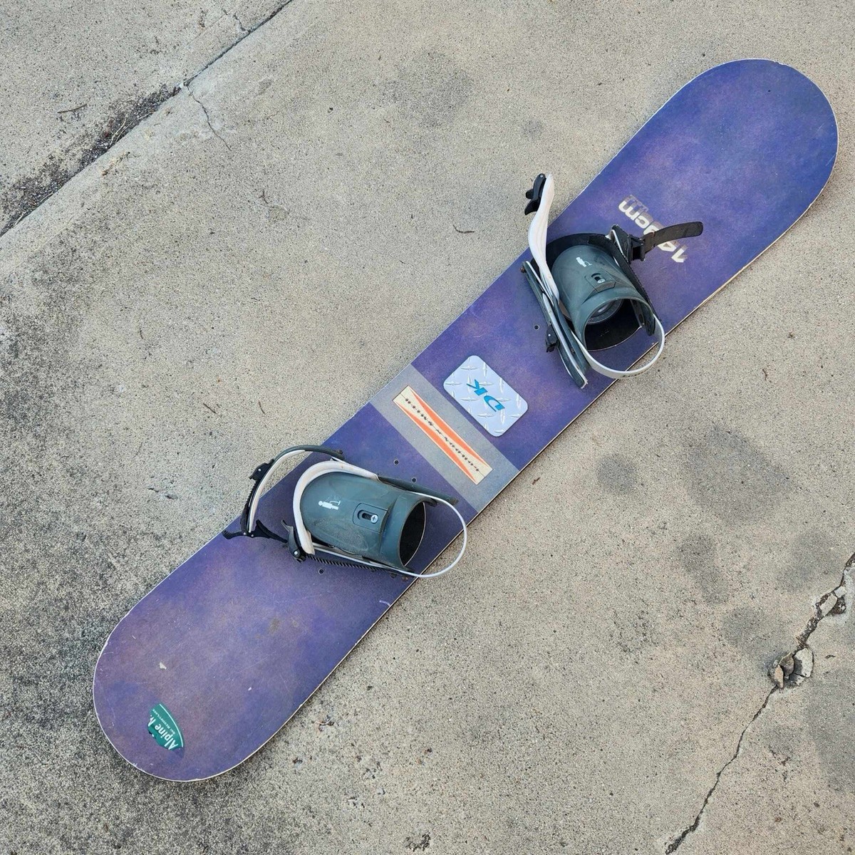 GORDON & SMITH Vintage Snowbaord w/ Bindings 149cm | eBay