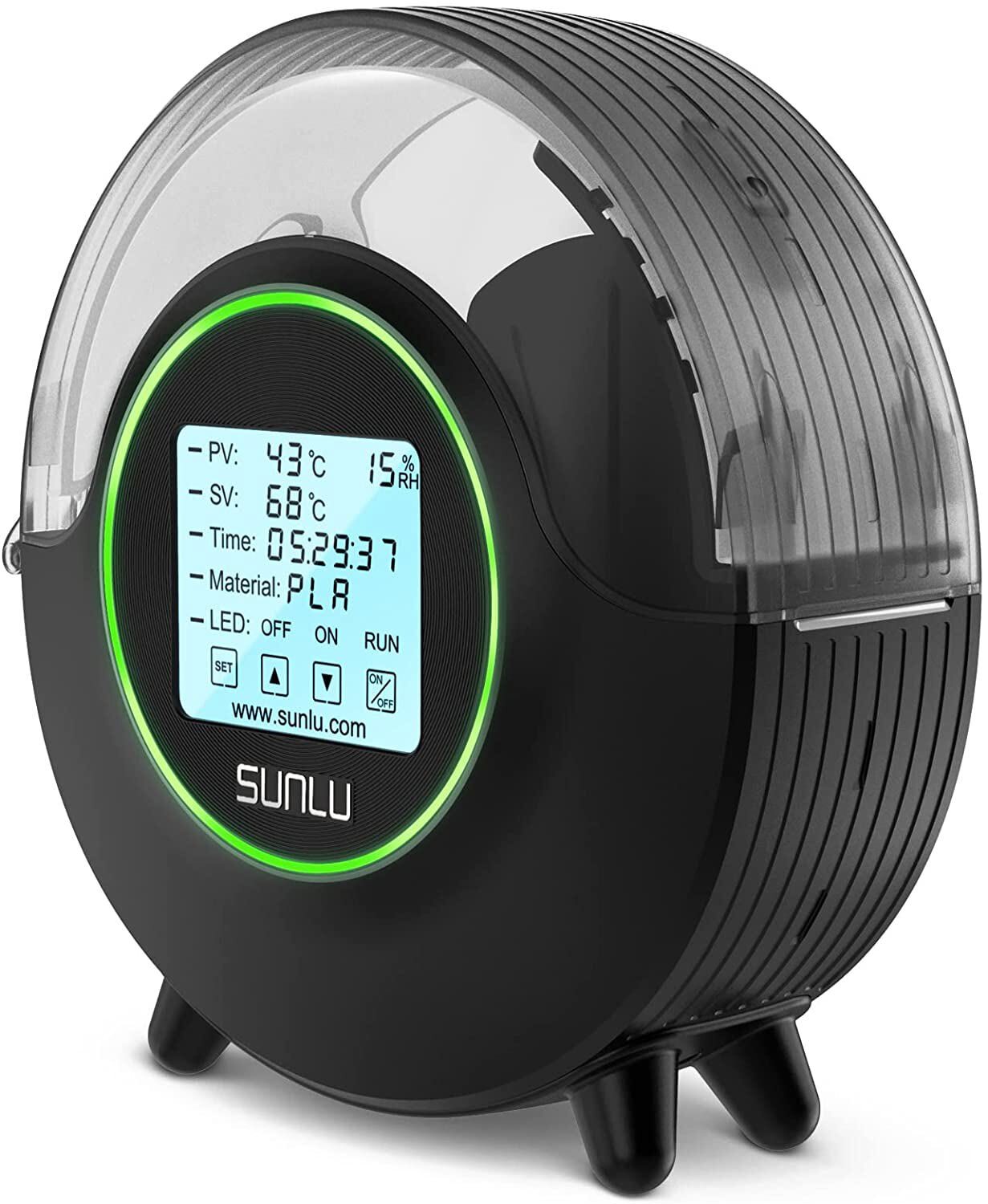 SUNLU Trockner Box für 3D Drucker Filament S2 für PLA PETG ABS 1,75mm 2,85mm