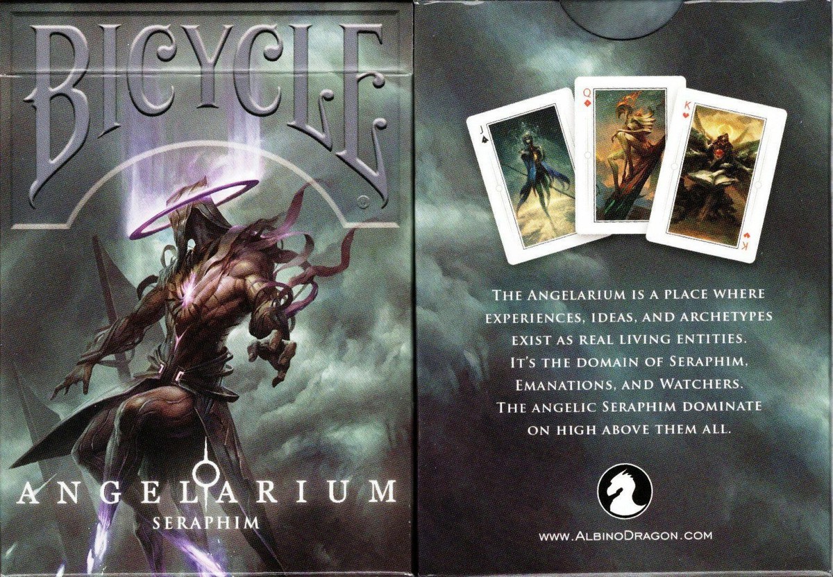 Angelarium Bicycle Limited Edition 4 different Card Decks by