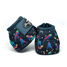 Professionals Choice Ballistic Overreach Bell Boots Horse Tack, Rocket, Small