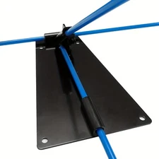 Golf Alignment Stick Holder Swing Practice Plate Plane Trainer Training Aid