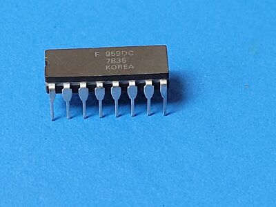 959DC FSC VENTAGE RARE 1978 DATE CODE D Latch, 1-Func, 4-Bit, DTL, CDIP16