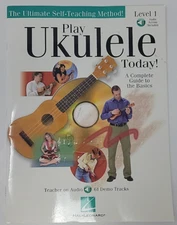 Play Ukulele Today!: A Complete Guide to the Basics Level 1 Bk/onlin - GOOD