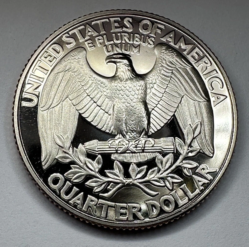 1998-S Washington GEM PROOF Quarter 25Cent Coin from US Mint Proof Set Very Nice - Image 2 of 4