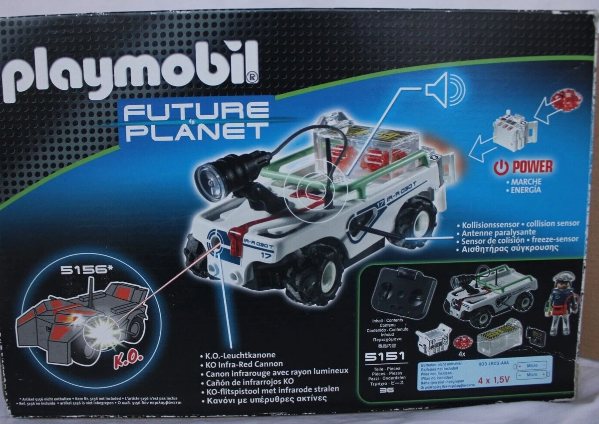 Playmobil Future Planet RC Car 5151 Open Box 100 Complete Set