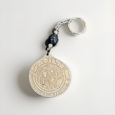 San Antonio SA Film Festival Metal Disc Coin Tag Keychain Memorabilia 5" x 2"